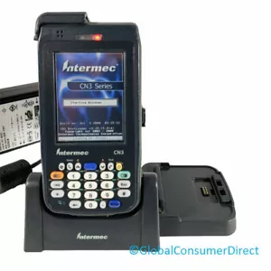 Escáner de código de barras numérico para computadora móvil Intermec CN3 1D/2D CN3 + BASE Y MANGO - Imagen 1 de 5