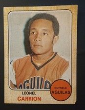 1974-75 Venezuelan Winter League Sticker Leonel Carreon VZ