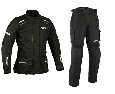 Damen Motorrad Roller Winter Kombi Wasserdicht Damen Motorrad Jacke und Hose Neu - Bild 1 von 3