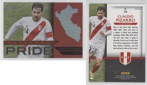 2015-16 Panini Select National Pride Red Prizm /199 Claudio Pizarro #26