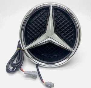 Chrome Star Badge LED Emblem Light For Mercedes-Benz E W213 E300 E350 2016-2022 - Picture 1 of 6