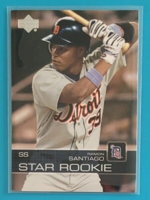 2003 Upper Deck Star Rookie #9 Ramon Santiago Detroit Tigers Baseball Card  - Image 1 of 2