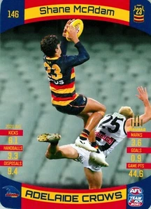 2021 ADELAIDE CROWS AFL Card SHANE MCADAM Teamcoach - Foto 1 di 2
