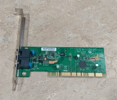 Conexant RD02-D490-009 Dual 56K Data Fax Ports PCI Modem Card RD02-D490 Phone - Image 1 of 3