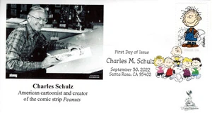 Charles Schulz First Day Cover w/DCP - Picture 1 of 1