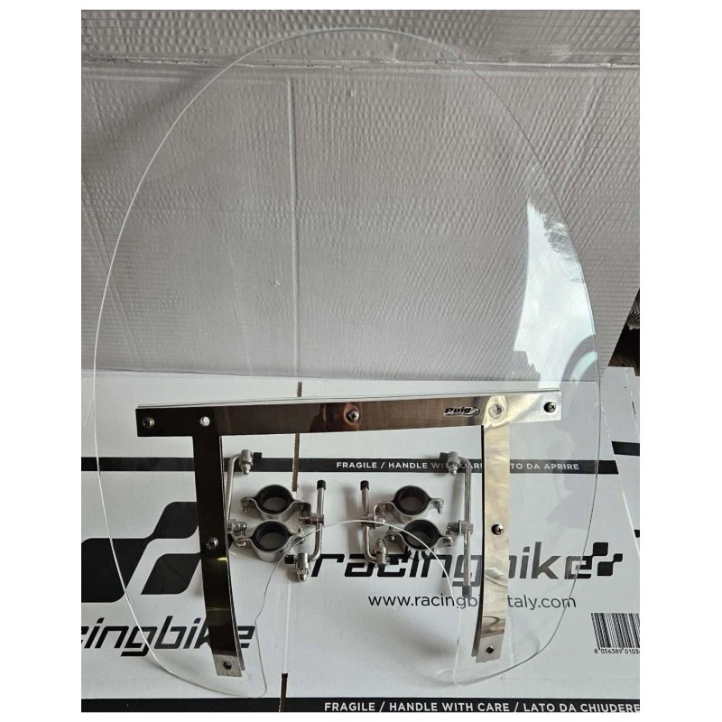 PUIG CUPOLINO CUSTOM AMERICA III HARLEY D. SPORTSTER IRON 09-12 TRASPARENTE - Immagine 1 di 1