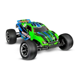 Traxxas Rustler 1:10 2WD Stadium-Truck RTR Clipless 2,4GHz grün - Bild 1 von 4