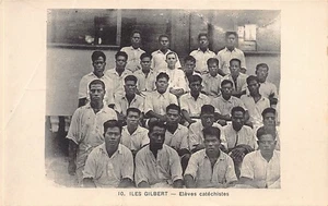 KIRIBATI Gilbert Islands - Catechist Students - Publ. F. Chapeau 10 - Picture 1 of 2