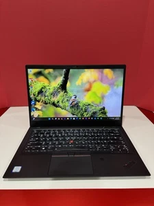 LENOVO THINKPAD X1 Carbon 6th i7 1.8GHz 8th Gen 8GB RAM 256GB SSD Windows 11 Pro - Afbeelding 1 van 12