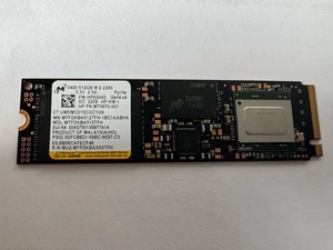 Micron 3400 512GB M.2 2280 SSD NVMe PCIe Gen 4.0x4 Solid State Drive - Afbeelding 1 van 3