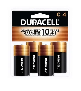 Duracell MN1400R4Z CopperTop Alkaline C Batterien (4/Pack) Neu - Bild 1 von 4