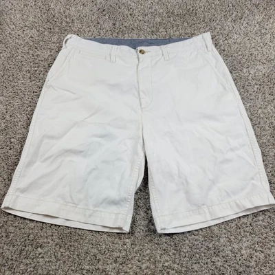 Pantalones Cortos Polo Ralph Lauren Para Hombre 35 Blanco Marfil Chino Preppy Relajado  Foto 1 de 4
