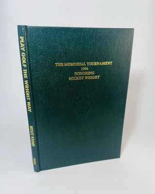 The Memorial Tournament-Mickey Wright-1994-Rare Limited Edition!!-Fine Binding!! - Imagem 1 de 4