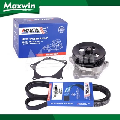 Water Pump w/ Belt Fit 2016-2019 Chevrolet Cruze 2016-2022 Chevrolet Spark 1.4L - Image 1 of 4