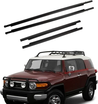 For 2007-'14 Toyota FJ Cruiser Weatherstrips Moulding Window Trim Seal Vqgwvbmg Foto 1 de 4