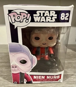 Funko Pop Star Wars - Nien Nunb #82 Vinyl Figur NEU Box beschädigt - Bild 1 von 6