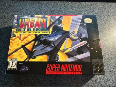 Urban Strike for Super Nintendo (SNES) CIB Complete Excellent - Image 1 of 4