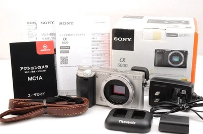 [Near Mint] Sony Alpha A6000 16-50mm 55-210mm Shutter Count 4530 From Japan - Image 1 of 4