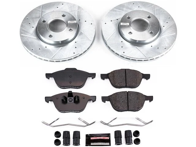 Front Brake Pad and Rotor Kit For 2005-2007 Ford Focus 2006 RQ225FW - Изображение 1 из 1