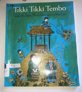 Tikki Tikki Tembo Retold By Arlene Mosel SC 1970 Scholastic Record - Picture 1 of 7