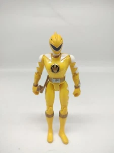 2003 Bandai Power Rangers Yellow Dino Thunder Action Figure 5.5 inch Toy - Picture 1 of 2