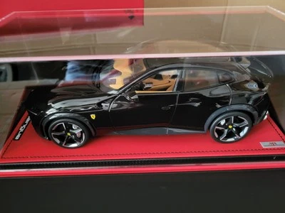 FERRARI PUROSANGUE 1/18 Nero Purosangue MR COLLECTION MODELS FE038B - Immagine 1 di 4