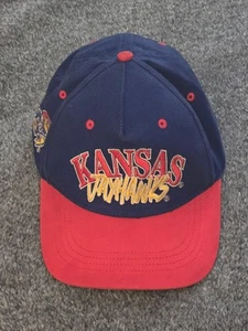 NCAA Kansas Jayhawks Hollister Brand Snapback Hat Beak' EM Hawks - Picture 1 of 10