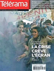 Telerama   N°3170   16 Oct 2010 :La crise ceve l'ecran - Imagen 1 de 1