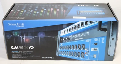 Soundcraft Ui24R Wireless 24-channel Digital Mixer/USB Multi-Track Recorder NEW! - Image 1 of 4