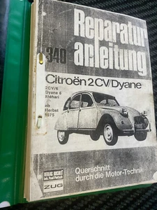 Reparaturanleitung 340 Citroen 2CV Dyane Ente Mehari ab 1975 - Bild 1 von 2