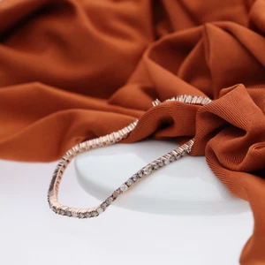 2.310 CT Round Cut Lab Grown Diamond 10K Solid White Gold Women Tennis Bracelets - Picture 1 of 7
