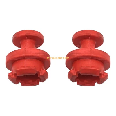 2 PCS Drum Brake Adjusting Hole Plug for Honda TRX450 TRX500 4x4 Foreman Rubicon - Image 1 of 4