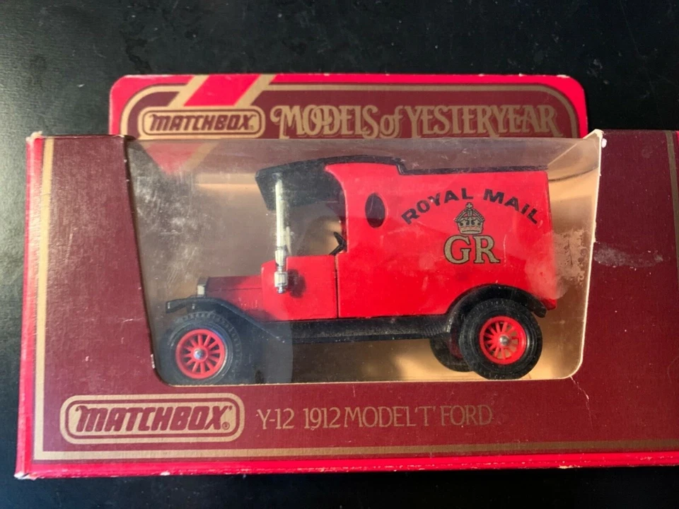 Matchbox Models of Yesteryear Y-12 1912 Ford Model T Royal Mail in Box  - Image 1 of 1