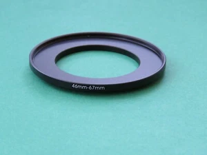 46mm-67mm Step Up Stecker-Buchse Filterring Adapter 46mm-67mm - Bild 1 von 2