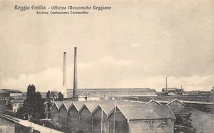 B080) REGGIO EMILIA OFFICINE MECCANICHE REGGIANE SEZIONE COSTRUZIONE LOCOMOTIVE - Picture 1 of 2