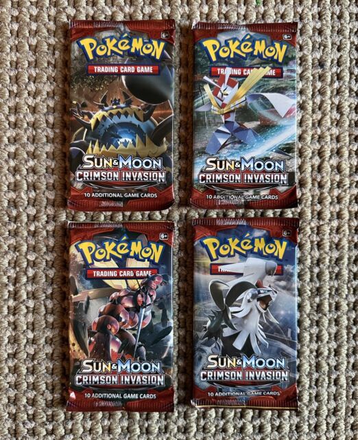 Pokemon TCG: Sun and Moon Crimson Invasion (SM4) Booster Box and