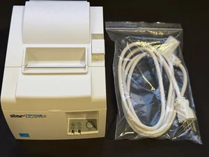 Star Micronics TSP143IIIU Thermal Receipt USB Printer White Used - Picture 1 of 3