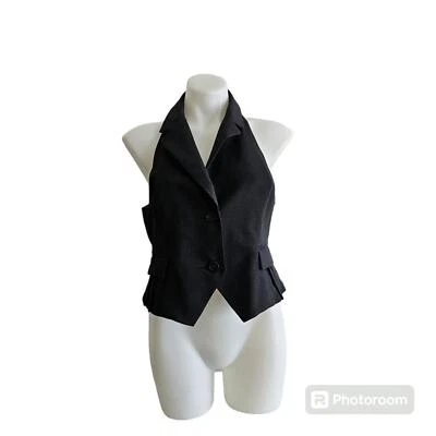 Chaleco Jessica Simpson Melissa Gris y Negro Talla 13/14 Foto 1 de 4