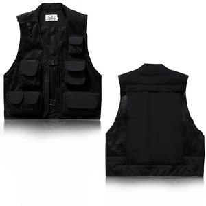 Vest For Men with Multi-Pockets for Hunting, Fishing, Hiking, Photography - Picture 1 of 24