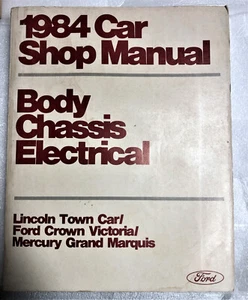 Ford Car Shop 1984 carrocería manual chasis eléctrico - coche urbano, Crown Vic - Imagen 1 de 3