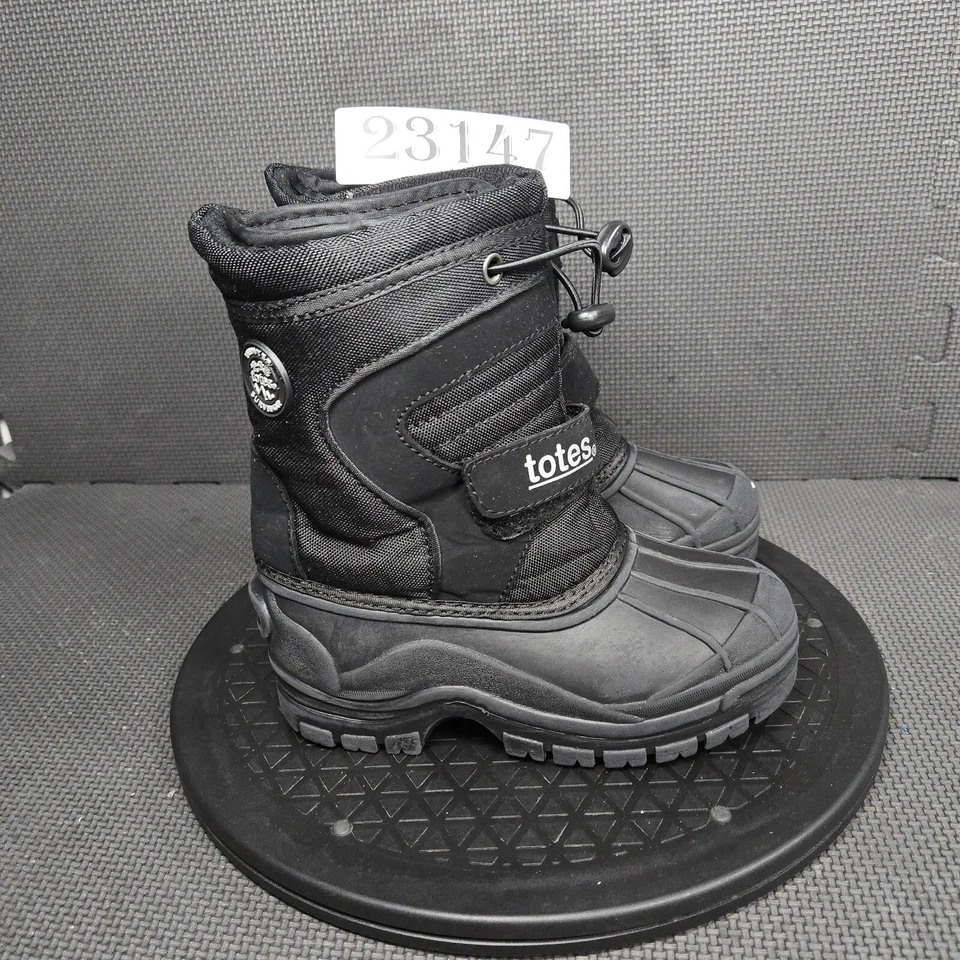 Botas Totes Connor para niños pequeños talla 11M negras botas de sobrevivientes de invierno Foto 1 de 4