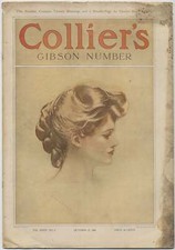 Charles Dana GIBSON, Robert Bridges / Collier's October 15 1904
