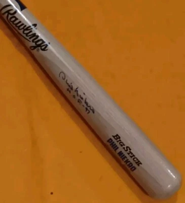 PHIL NIEKRO SIGNED RAWLINGS BIG STICK BAT  Yankees - Atlanta Braves  J.S.A. Cert - Image 1 of 4