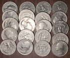 1965 - 1974 25c Washington Quarters Mixed $5 Value circulated Lot of 20