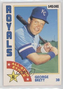 1984 O-Pee-Chee George Brett #223 HOF