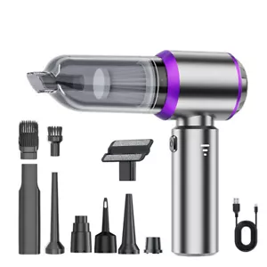 4 in 1 Upgrade Powerful Car Vacuum Cleaner Portable Handheld Strong Suction - Picture 1 of 10