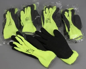 Schwan 5x Arbeitshandschuhe Gr. 9 Neongelb Cygnothermo 20 / Schutzhandschuhe B13 - Bild 1 von 6