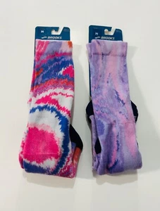 Brooks Pacesetter Women's Crew Tie-dye running Socks sz M. - Picture 1 of 5