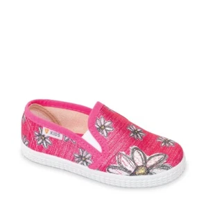 VALLEVERDE KID 31102 mocassini scarpe bambina tela fuxia - Imagen 1 de 1