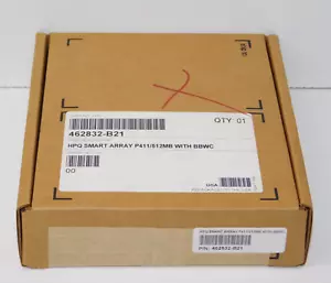 SEALED New HP 462832-B21 HPQ Smart Array Controller P411/512MB BBWC Card Board - Picture 1 of 4
